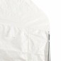 vidaXL Cenador con techo polietileno blanco 15,61x5,88x3,75 m