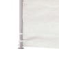 vidaXL Cenador con techo polietileno blanco 15,61x5,88x3,75 m