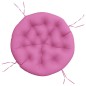 vidaXL Cojín redondo tela Oxford rosa Ø 100x11 cm vidaXL Cojín redondo tela Oxford rosa Ø 100x11 cm