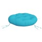 vidaXL Cojín redondo tela Oxford turquesa Ø 60x11 cm vidaXL Cojín redondo tela Oxford turquesa Ø 60x11 cm