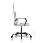 vidaXL Silla gaming de masaje cuero sintético negro y blanco vidaXL Silla gaming de masaje cuero sintético negro y blanco
