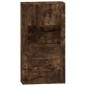 vidaXL Aparador alto madera contrachapada roble ahumado vidaXL Aparador alto madera contrachapada roble ahumado