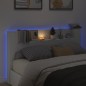 vidaXL Cabecero de cama con LED blanco 180x16,5x103,5 cm vidaXL Cabecero de cama con LED blanco 180x16,5x103,5 cm