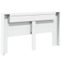 vidaXL Cabecero de cama con LED blanco 180x16,5x103,5 cm vidaXL Cabecero de cama con LED blanco 180x16,5x103,5 cm