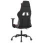 vidaXL Silla gaming de masaje cuero sintético negro y rojo vidaXL Silla gaming de masaje cuero sintético negro y rojo