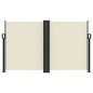 vidaXL Toldo lateral retráctil crema 140x1200 cm