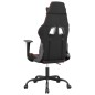 vidaXL Silla gaming cuero sintético negro y rojo vidaXL Silla gaming cuero sintético negro y rojo
