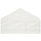 vidaXL Cenador con techo polietileno blanco 11,15x5,88x3,75 m