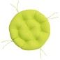 vidaXL Cojín redondo tela Oxford verde vivo Ø 60x11 cm vidaXL Cojín redondo tela Oxford verde vivo Ø 60x11 cm