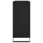 vidaXL Mueble para discos madera contrachapada negro 84,5x38x89 cm vidaXL Mueble para discos madera contrachapada negro 84,5x38x89 cm