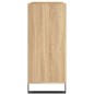 vidaXL Mueble discos madera contrachapada roble Sonoma 84,5x38x89 cm vidaXL Mueble discos madera contrachapada roble Sonoma 84,5x38x89 cm