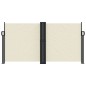 vidaXL Toldo lateral retráctil crema 120x1200 cm