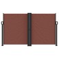 vidaXL Toldo lateral retráctil marrón 140x1200 cm vidaXL Toldo lateral retráctil marrón 140x1200 cm