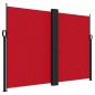 vidaXL Toldo lateral retráctil rojo 180x1200 cm vidaXL Toldo lateral retráctil rojo 180x1200 cm