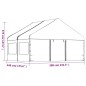 vidaXL Cenador con techo polietileno blanco 4,46x5,88x3,75 m vidaXL Cenador con techo polietileno blanco 4,46x5,88x3,75 m