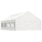 vidaXL Cenador con techo polietileno blanco 8,92x5,88x3,75 m vidaXL Cenador con techo polietileno blanco 8,92x5,88x3,75 m