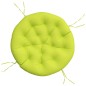vidaXL Cojín redondo tela Oxford verde vivo Ø 100x11 cm vidaXL Cojín redondo tela Oxford verde vivo Ø 100x11 cm