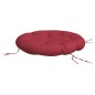 vidaXL Cojín redondo tela Oxford rojo tinto Ø 100x11 cm vidaXL Cojín redondo tela Oxford rojo tinto Ø 100x11 cm