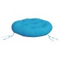 vidaXL Cojín redondo tela Oxford azul claro Ø 60x11 cm vidaXL Cojín redondo tela Oxford azul claro Ø 60x11 cm