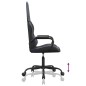 vidaXL Silla gaming con masaje cuero sintético azul y negro vidaXL Silla gaming con masaje cuero sintético azul y negro