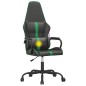vidaXL Silla gaming con masaje cuero sintético verde y negro vidaXL Silla gaming con masaje cuero sintético verde y negro