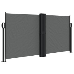 vidaXL Toldo lateral retráctil gris antracita 120x1200 cm