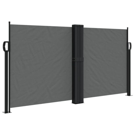 vidaXL Toldo lateral retráctil gris antracita 120x1200 cm