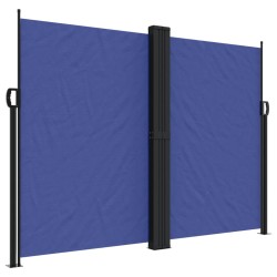 vidaXL Toldo lateral retráctil azul 180x1200 cm