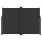 vidaXL Toldo lateral retráctil negro 180x1200 cm vidaXL Toldo lateral retráctil negro 180x1200 cm