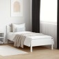 vidaXL Estructura de cama madera maciza de pino blanco 100x200 cm vidaXL Estructura de cama madera maciza de pino blanco 100x200 cm