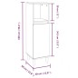 vidaXL Set de muebles de baño 3 piezas madera contrachapada blanco vidaXL Set de muebles de baño 3 piezas madera contrachapada blanco
