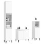 vidaXL Juego de muebles de baño 3 pzas madera contrachapada blanco vidaXL Juego de muebles de baño 3 pzas madera contrachapada blanco