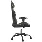 vidaXL Silla gaming cuero sintético negro y camuflaje vidaXL Silla gaming cuero sintético negro y camuflaje