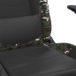 vidaXL Silla gaming cuero sintético negro y camuflaje vidaXL Silla gaming cuero sintético negro y camuflaje