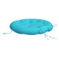 vidaXL Cojín redondo tela Oxford turquesa Ø 100x11 cm vidaXL Cojín redondo tela Oxford turquesa Ø 100x11 cm
