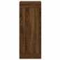 vidaXL Aparador alto madera contrachapada roble marrón 34,5x34x180 cm vidaXL Aparador alto madera contrachapada roble marrón 34,5x34x180 cm