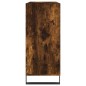 vidaXL Mueble discos madera contrachapada roble ahumado 84,5x38x89 cm vidaXL Mueble discos madera contrachapada roble ahumado 84,5x38x89 cm