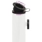 vidaXL Base de sombrilla de hierro fundido blanco 44x44x31 cm vidaXL Base de sombrilla de hierro fundido blanco 44x44x31 cm