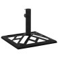 vidaXL Base de sombrilla de hierro fundido negro 44x44x31 cm vidaXL Base de sombrilla de hierro fundido negro 44x44x31 cm