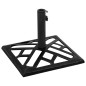 vidaXL Base de sombrilla de hierro fundido negro 44x44x31 cm vidaXL Base de sombrilla de hierro fundido negro 44x44x31 cm