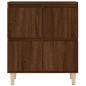 vidaXL Aparadores 3 uds madera contrachapada marrón roble 60x35x70 cm vidaXL Aparadores 3 uds madera contrachapada marrón roble 60x35x70 cm