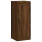 vidaXL Aparador alto madera contrachapada roble marrón 34,5x34x180 cm vidaXL Aparador alto madera contrachapada roble marrón 34,5x34x180 cm