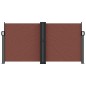 vidaXL Toldo lateral retráctil marrón 120x1200 cm