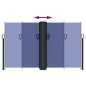 vidaXL Toldo lateral retráctil azul 140x1200 cm vidaXL Toldo lateral retráctil azul 140x1200 cm
