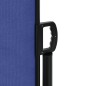 vidaXL Toldo lateral retráctil azul 140x1200 cm vidaXL Toldo lateral retráctil azul 140x1200 cm