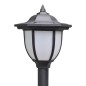 vidaXL Lámparas solares 4 uds con valla de cadena y postes vidaXL Lámparas solares 4 uds con valla de cadena y postes