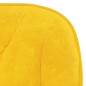 vidaXL Sillas de comedor 2 unidades terciopelo amarillo vidaXL Sillas de comedor 2 unidades terciopelo amarillo