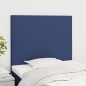 vidaXL Cabeceros 2 unidades de tela azul 80x5x78/88 cm vidaXL Cabeceros 2 unidades de tela azul 80x5x78/88 cm