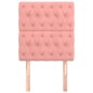 vidaXL Cabeceros 2 unidades de terciopelo rosa 80x7x78/88 cm vidaXL Cabeceros 2 unidades de terciopelo rosa 80x7x78/88 cm