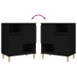 vidaXL Aparadores 3 uds madera contrachapada negro 60x35x70 cm vidaXL Aparadores 3 uds madera contrachapada negro 60x35x70 cm